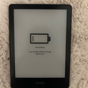 Black Kindle E-Reader